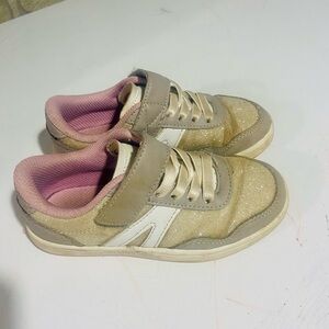 George toddler girls size 11 Sparkly purple and silver
